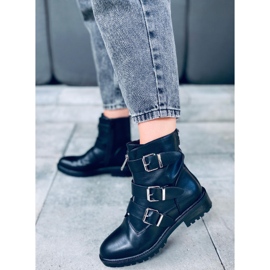 Oklahoma Black military boots 1