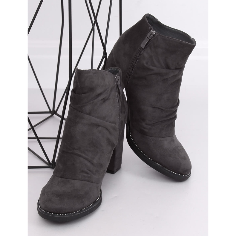 Puebla Gray high heels grey 1