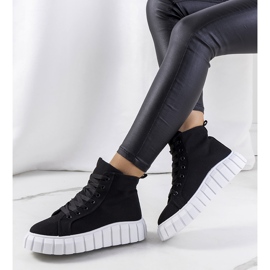 BM Black sneakers on the Horizo ​​platform 1