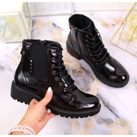 Black insulated boots Vinceza W JAN140A 1