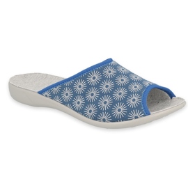 Befado women's shoes pu 254D142 blue grey 1