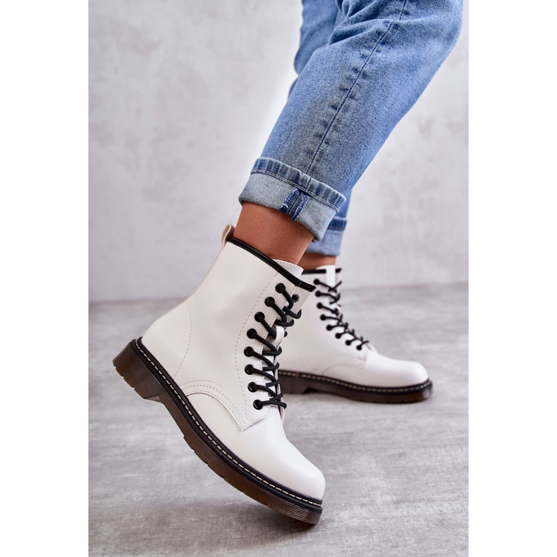 PG1 Women's Boots Combined Boots White Lavita 1