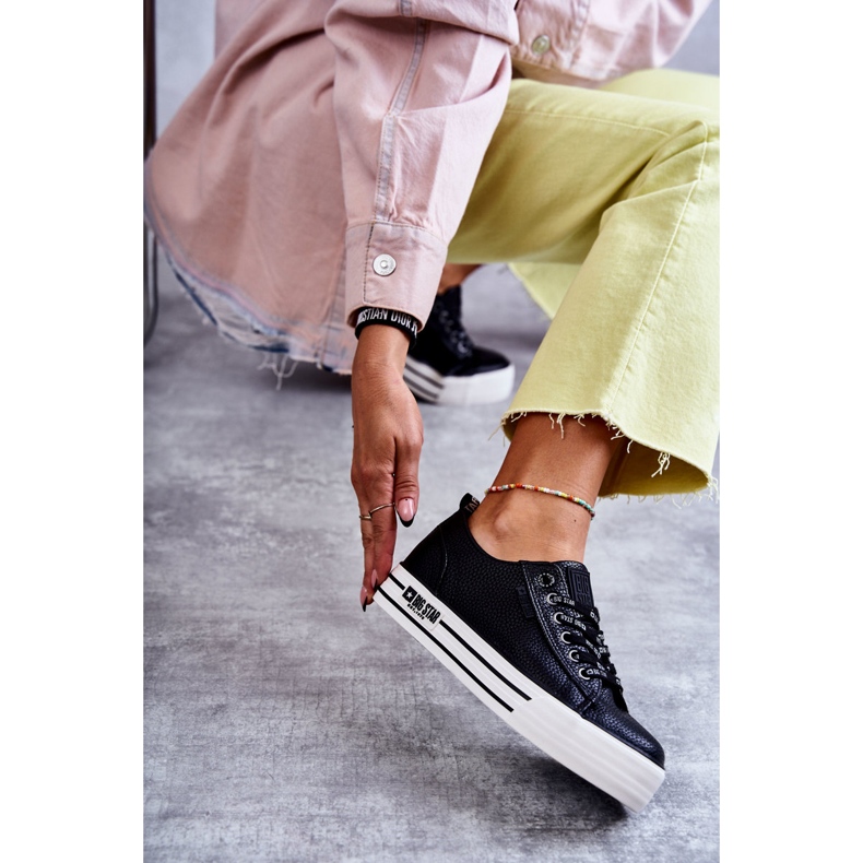 Low Women's Sneakers Big Star KK274015 Black 2