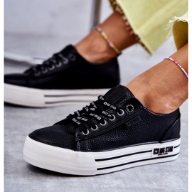 Low Women's Sneakers Big Star KK274015 Black 1