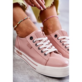 Low Women's Sneakers Big Star KK274016 Pink 2