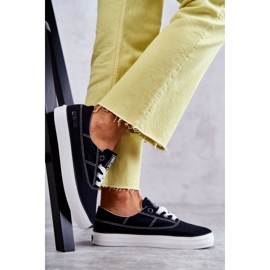Women's Cloth Sneakers Big Star KK274019 Black 1