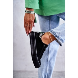 Women's Material Sneakers Big Star KK274036 Black 2