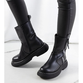 Black Manoel boots 1
