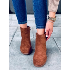 Verbe Camel suede women's Chelsea boots brown 2 Verbe Camel suede women's Chelsea boots brown 2