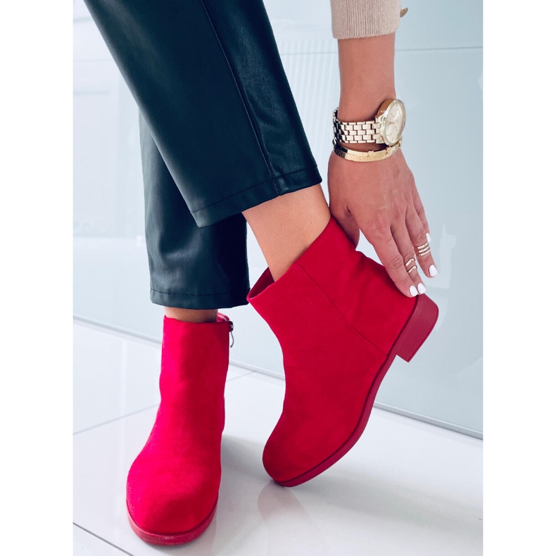 PA1 Women's suede Chelsea boots Verbe Red 1 PA1 Women's suede Chelsea boots Verbe Red 1