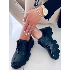 PA1 Tekla Black Shing lace-up loafers 2