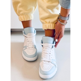Liam Blue ankle sneakers white 2