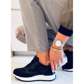 PA1 Nimue Black Trainers 2