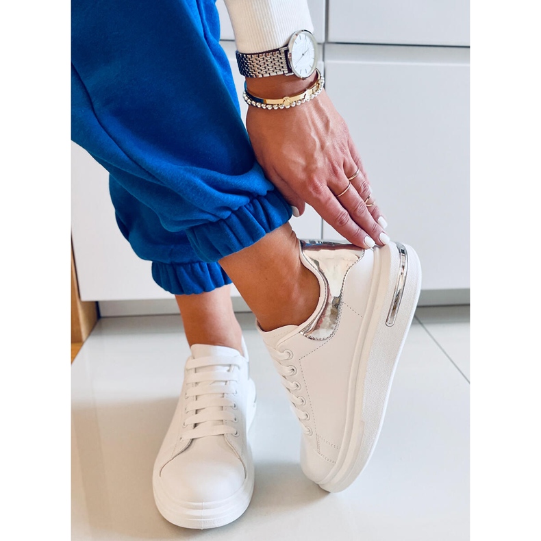 PA1 Sierra WHITE / SILVER women's sneakers 1