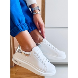 PA1 Sierra WHITE / SILVER women's sneakers 2