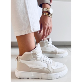 Myles Beige high-top sneakers 2