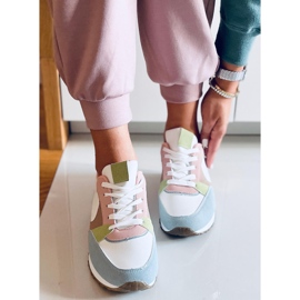 PA1 Nell Blue women's sneakers white 1