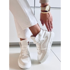 PA1 Leia Beige ankle sneakers 2 PA1 Leia Beige ankle sneakers 2