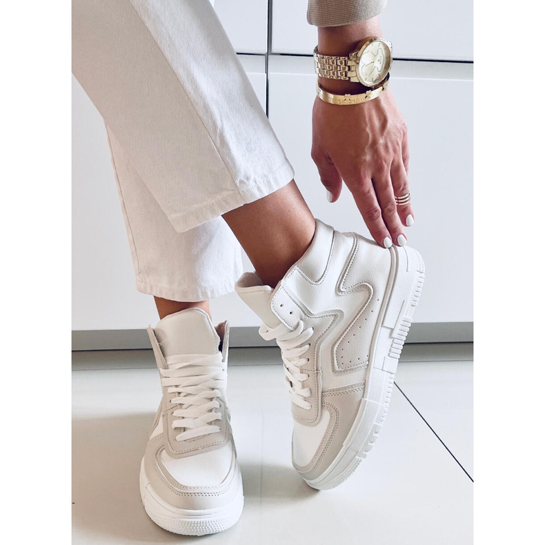 PA1 Leia Beige ankle sneakers 2