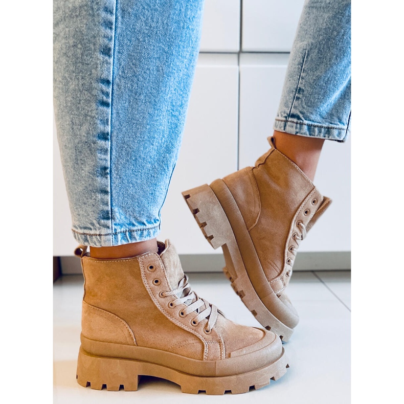 PA1 Baghra Khaki trekking sneakers beige 2