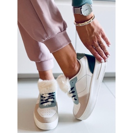 PA1 Lilith Green women's sneakers white multicolored 2
