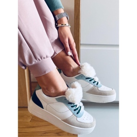 PA1 Lilith Green women's sneakers white multicolored 1