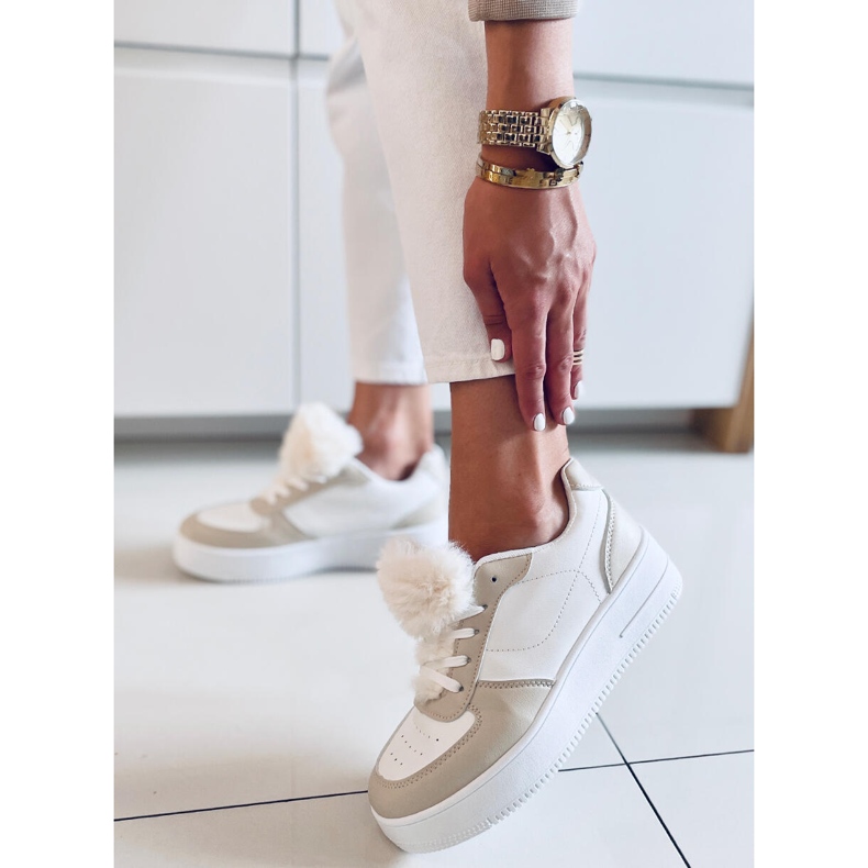 PA1 Lilith Beige women's sneakers white 2