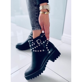 Boots with studs Hurt Black 1