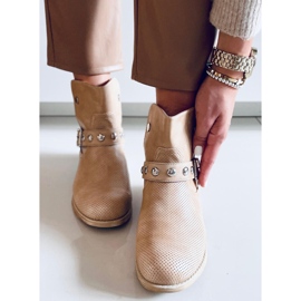 Cressida Apricot flat boots for women beige 2