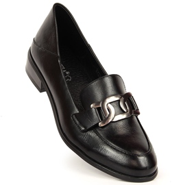 Women's high-heeled shoes with black Vinceza decoration 1