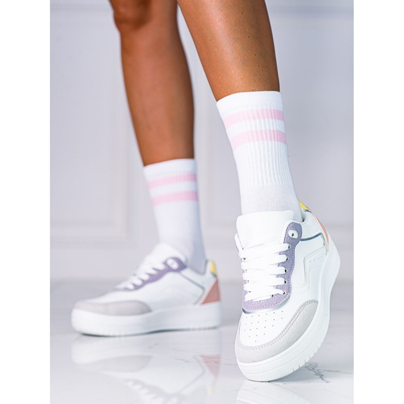 Shelovet women's sports shoes on a white platform 1