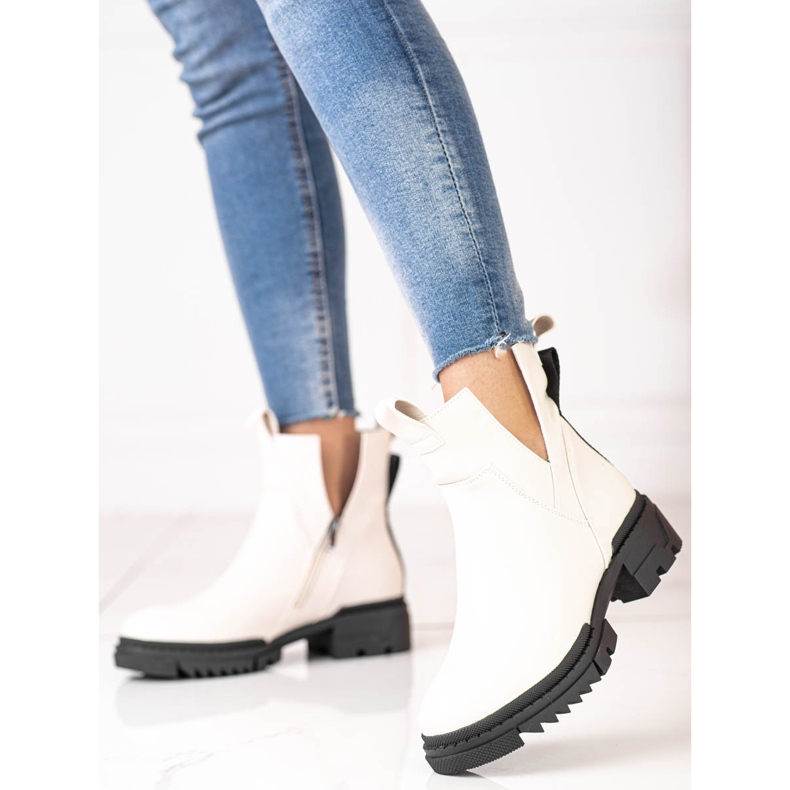 W. Potocki Cream women's bags with a Potocki cut-out multicolored 1