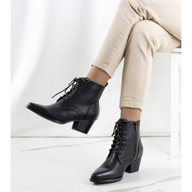 Black Seameet boots 1