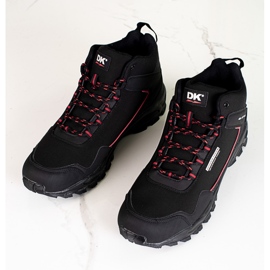 High trekking shoes for men DK black and red 1