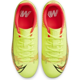 Nike Mercurial 14 Vapor Academy FG / MG Jr CV0811-760 soccer shoes yellows 3