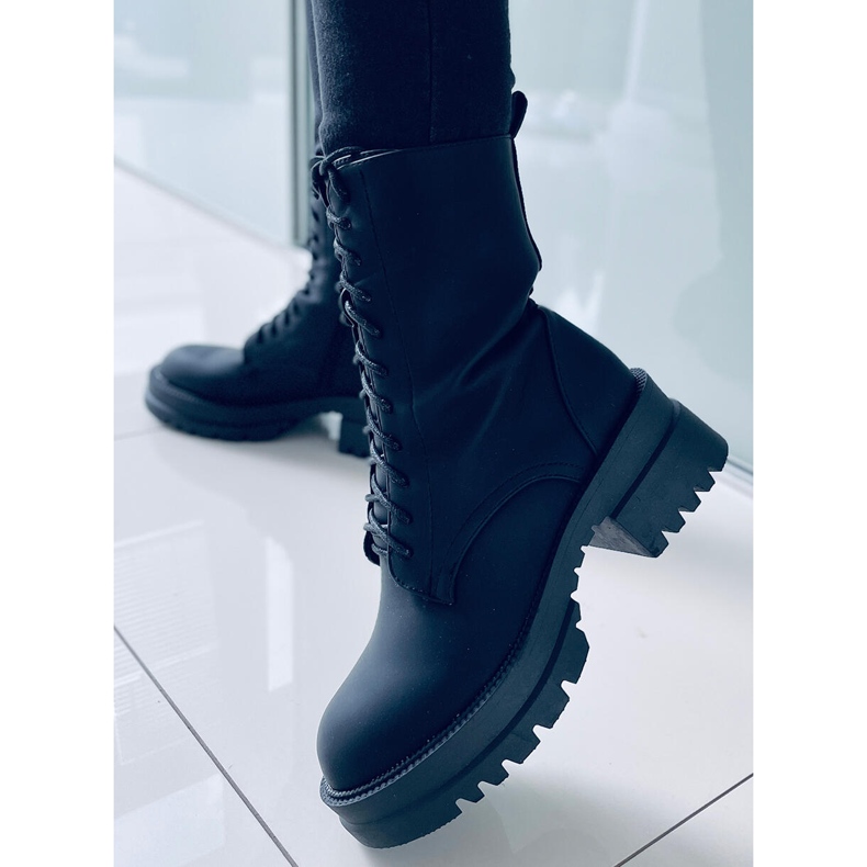 Lace-up boots Jasper Black 1
