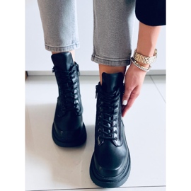 Edvin Black high-soled ankle boots 2