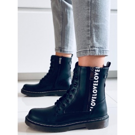 Workery boots Siggy Black Matt 1