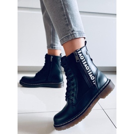 Workery boots Siggy Black Matt 2