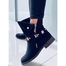 Yidu Black women's boots 2