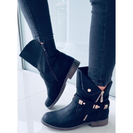 Yidu Black women's boots 1