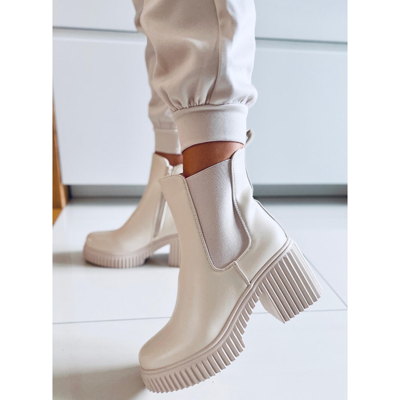 Chelsea boots Janet Beige 2