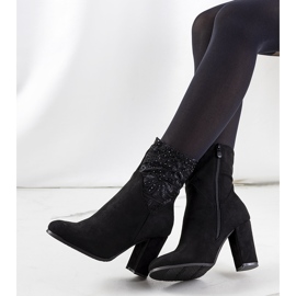 Black Onryx high heels 2