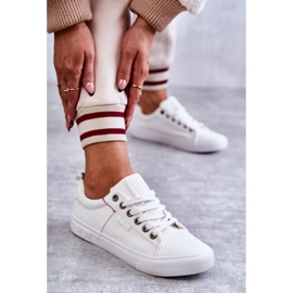Women's Low Material Sneakers Big Star KK274003 White 2