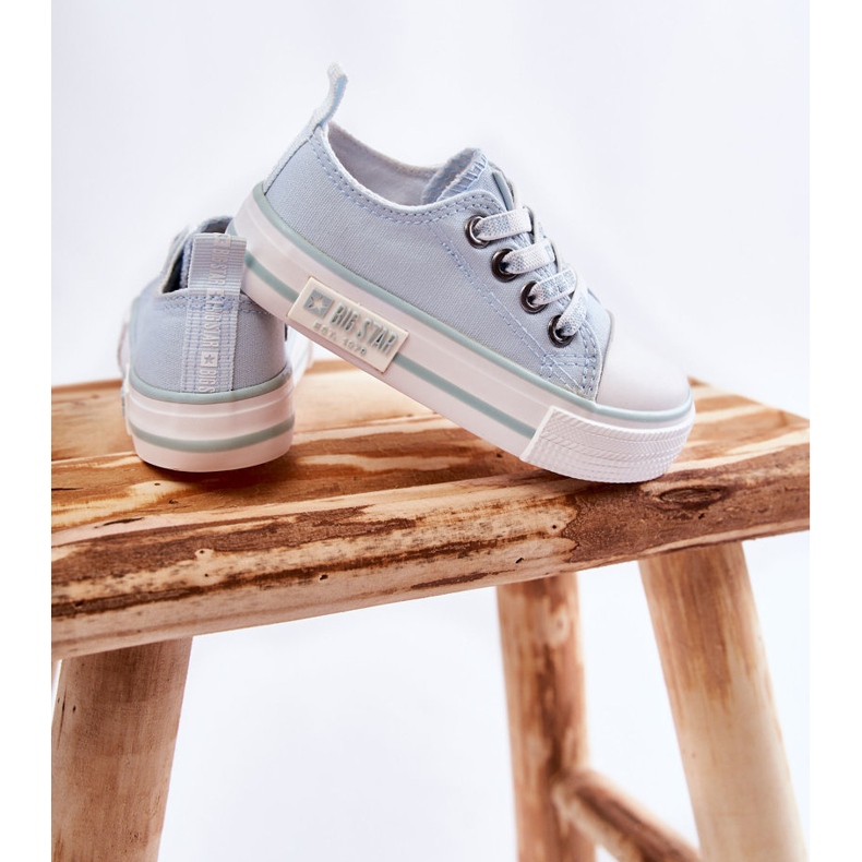 Children's Material Sneakers Big Star KK374073 Blue 2