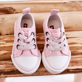 Children's Material Sneakers Big Star KK374052 Pink 1