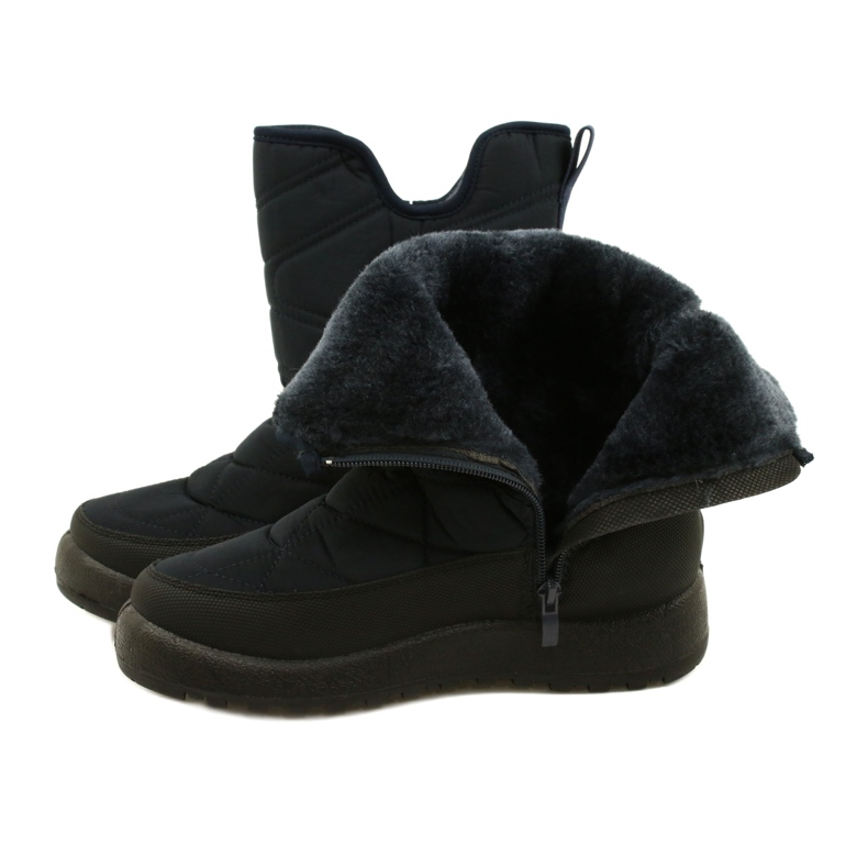 Evento Women's snow boots Water Resistant navy blue black 6 Evento Women's snow boots Water Resistant navy blue black 6