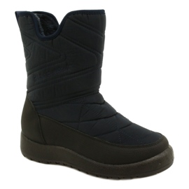 Evento Women's snow boots Water Resistant navy blue black 2 Evento Women's snow boots Water Resistant navy blue black 2