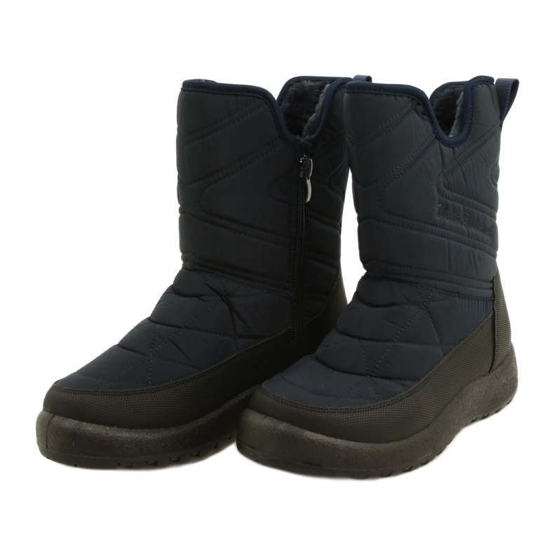 Evento Women's snow boots Water Resistant navy blue black 4 Evento Women's snow boots Water Resistant navy blue black 4
