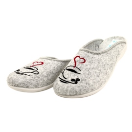 Felt Slippers Adanex 27877 Sara Kawa grey 4